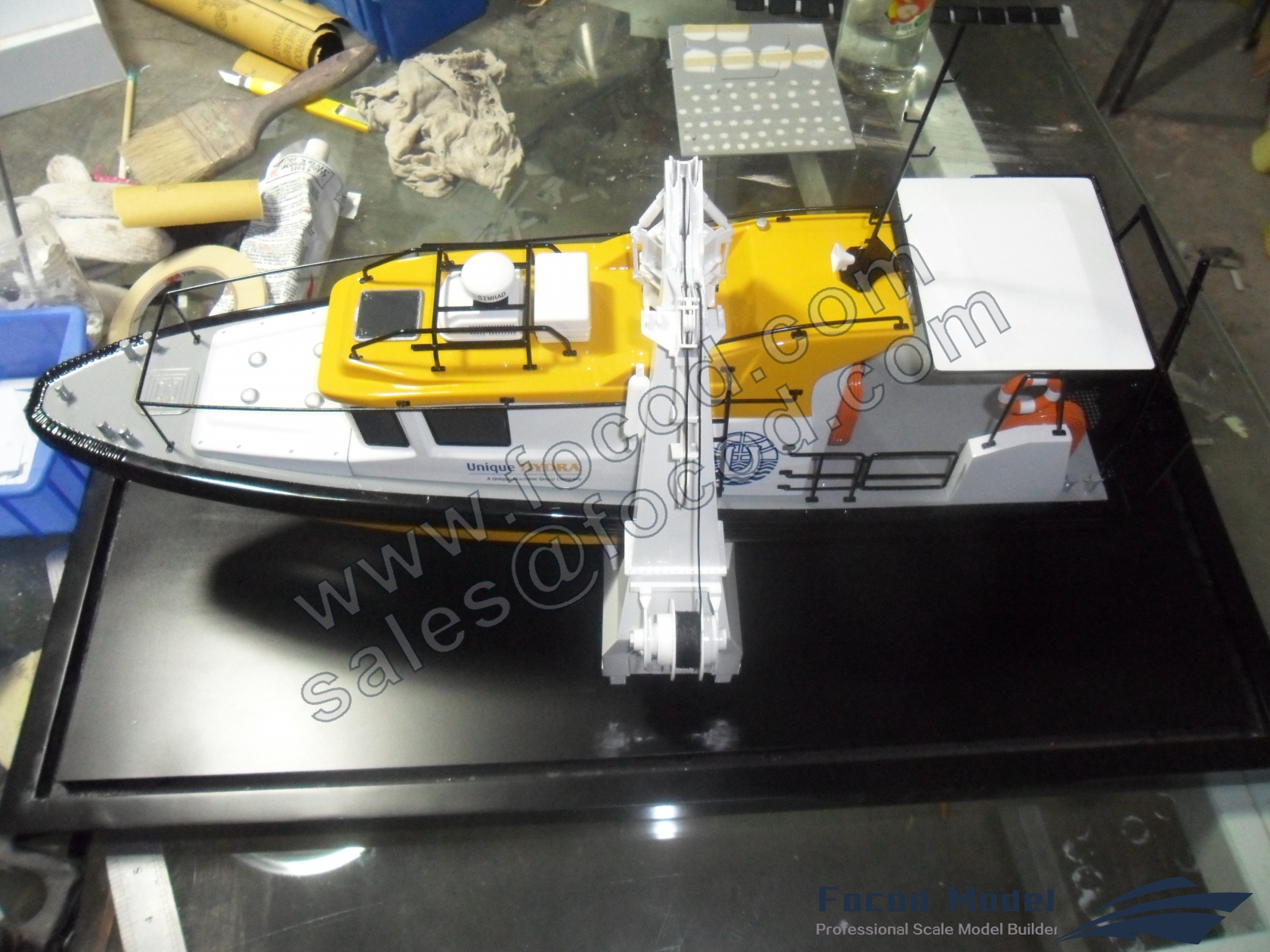 customized model of 14m Diving Support Vessel